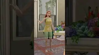 I made a Functional floral shop! 💐| sims 4 businesses and hobbies #sims #thesims #thesims4 #sims4