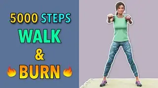 5000 Steps HIIT: Fat Burning Walk