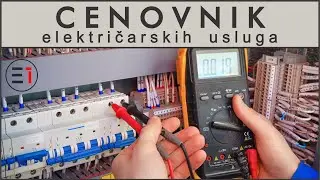 CENOVNIK elektricarskih usluga 2019.