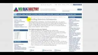 Web Blog Directory Submission - Free Directory AnS01 com