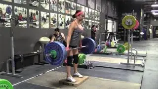 Olympic Weightlifting 1-27-15 - Clean Pull, Power Clean, Hang Clean, Jerk