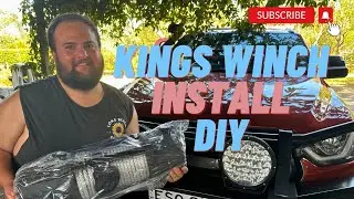 DIY KINGS WINCH INSTALL - Is it a big waste of money? #kingswinch #rigbuild #diyinstallation