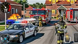 Fire Truck Rescue Mission | Extreme Emergency Driving Android Gameplay