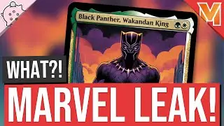 Что?! Утечка Marvel! | Чёрная пантера, король Ваканды | Спойлеры Marvel MTG | MTG