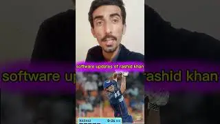 rashid khan software update #rashidkhan #mitchellmarsh #ipl #tataipl #ipl18 #india #afghanistan