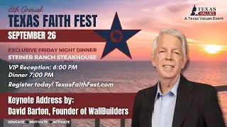 You're Invited to an Exclusive Friday Night Dinner with David Barton of WallBuilders