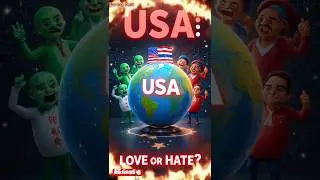 &ldquo;All Countries That Love & Hate the USA 🌍