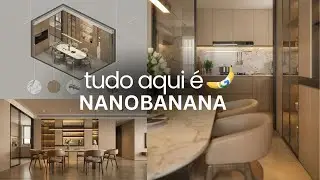 Nanobanana para renderização I Método INFALÍVEL!