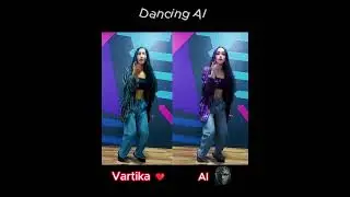 Vartika's AI clone!! 😲 #ai #fyp #india #bollywood #aidance #stablediffusion #trending #best #top