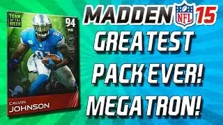 Madden 15 Ultimate Team - GREATEST GAMECHANGER PACK EVER! THREE ELITES! - MUT 15