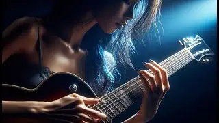 Melancholic Blues Guitar Backing Track: Shadows in an Empty Room