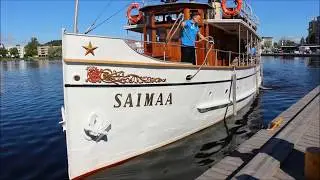 s/s Saimaa seilasi  heinäkuussa 2018 Savonlinnasta Puumalaan