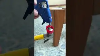 🔨 DIY soft face hammer with magnets and hot glue! #tools #hometips