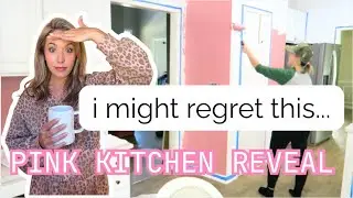 😳 КРАШУ КУХНЮ В РОЗОВЫЙ ЦВЕТ (ВИДЕОБЛОГ) 💗 | Brianna k