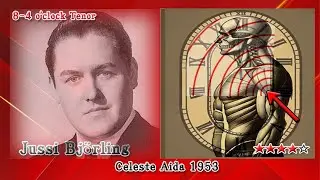 8-4 o'clock Tenor Jussi Bj&ouml;rling &lsquo;Celeste Aida 1953&lsquo;