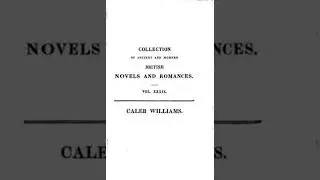 Caleb Williams - William Godwin Part 1 | Full Audiobook 📚