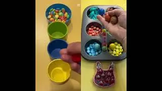 COLOR PLAY 🎨 #Shorts #satisfying#oddlysatisfying#relaxing