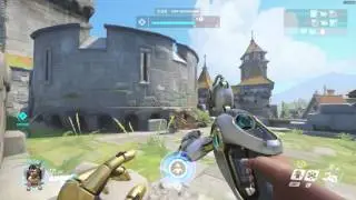Overwatch - Symmetra on castle defense