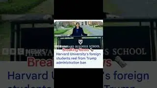 Harvard's foreign students are stuck and scared ,especially who are protesting for Palestinians.