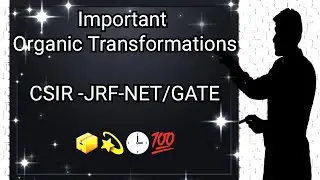 Organic Transformations (Important) I m-CPBA I Tosyl I PCC I CSIR-JRF-NET/ GATE & Others I pdf👇