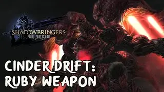 Cinder Drift - Ruby Weapon (Extreme) - AST Healer PoV【FFXIV: Shadowbringers】FULL FIGHT