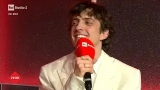 Intervista a Sangiovanni (1ª serata) - Radio2 a Sanremo