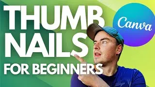 How To Make A Click Worthy Thumbnail In Canva QUICK!