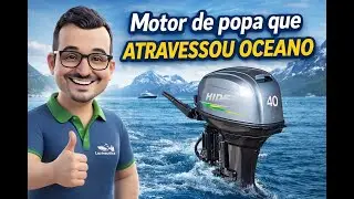 Motor de popa que atravessou oceano