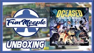 Zombicide DCEASED Invasion en Gotham City Juego de Mesa Unboxing Espa&ntilde;ol
