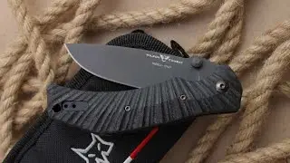 НОЖ ДЛЯ СТРЕЛКА! FOX EXTREME ELITE (WILSON COMBAT) G10 BLACK