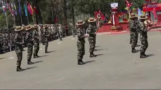 Nepal Army performing world famous khukuri dance khukri dance #Nepal#Nepalarmy