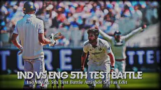 India Vs England 5th Test Match | India Vs England Edit Status | ☆ indian editz ☆
