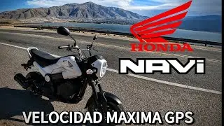 Honda Navi velocidad m&aacute;xima GPS || Navi 110 TOP SPEED se la comprarian??