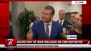 Secretary Of War Unloads On CNN Reporter
