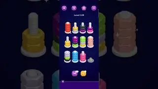 Nut Sort Level 138 Walkthrough | Nuts &mdash; Color Sort 138 solution