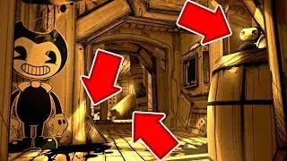5 Things You Missed in the Bendy and the Ink Machine Chapter 3 Teaser Image Screenshot by theMeatly