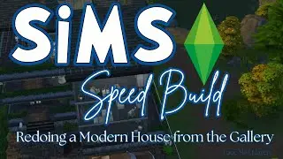 Sims 4 Speed Build - Redoing a Build from the Gallery