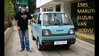 The Iconic 1985 Maruti Suzuki Van (800V/ST90V)