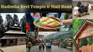 Travel Vlog: Manali Trip(Part 3) | Hadimba Devi Temple | Mall Road