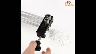 Levoite&trade; Aluminum Extrusion Profile Drilling Jig Access Hole Drill Jig