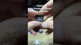 The smallest Arduino microcontroller!