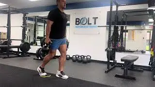 Reverse Lunge Sliders Bolt Performance Therapy