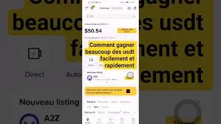 GAGNE DES USDT EN LIGNE GR&Acirc;CE &Agrave; L&rsquo;IA ! 💰 Site de JALONNEMENT Automatique (Preuve + Astuce)