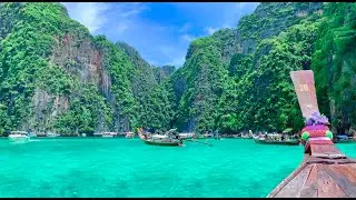 🇹🇭PHUKET VLOG [2/3] PHI PHI ISLANDS BOAT TOUR & SNORKELING | PHI PHI LEY, PHI PHI DON, BAMBOO ISLAND