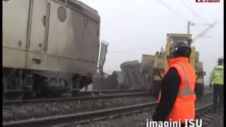 Accident feroviar la Fetesti