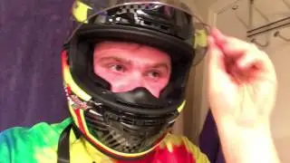 Unboxing Scorpion Exo T1200 Racing Helmet! WOOW!....