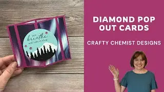 Diamond Pop Out Fun-fold Card