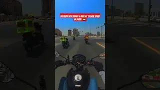 Delivery boy riding a bike at 120km speed in Dubai 🇦🇪 #dubai #mirzaking #deliveryboy #bikelover