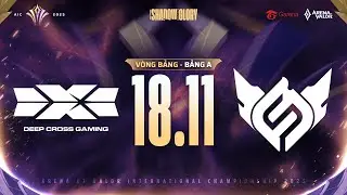 DEEP CROSS GAMING vs FULL SENSE | V&Ograve;NG BẢNG | AIC 2025 (18/11)
