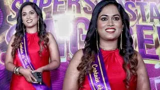 Sayli Kamble Captain of the Week Looks Gorgeous in Red at Superstar Singer 3 Sets